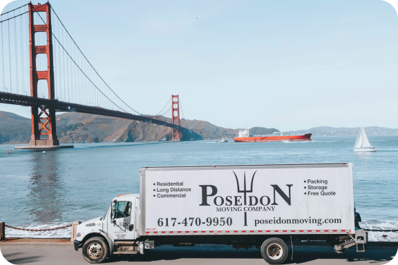 Poseidon Moving Company Truck Poseidon Moving Company Truck