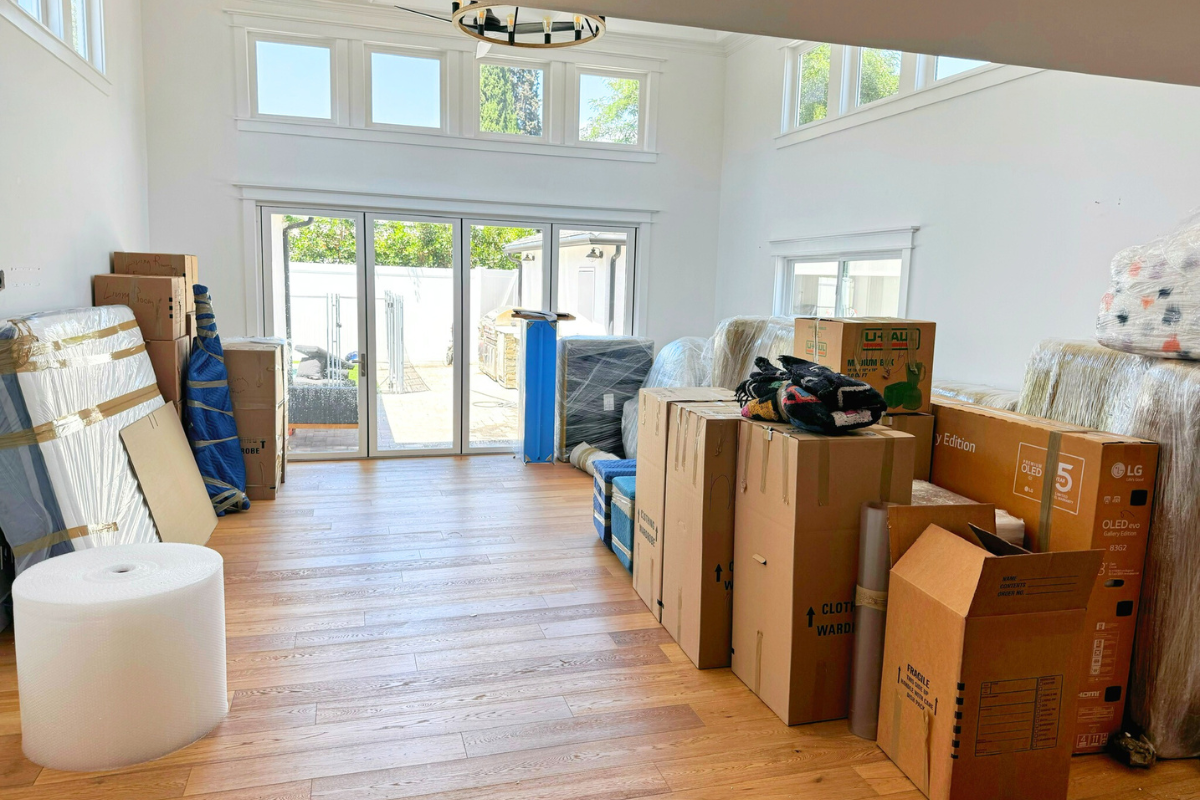 Poseidon Moving professional packing services