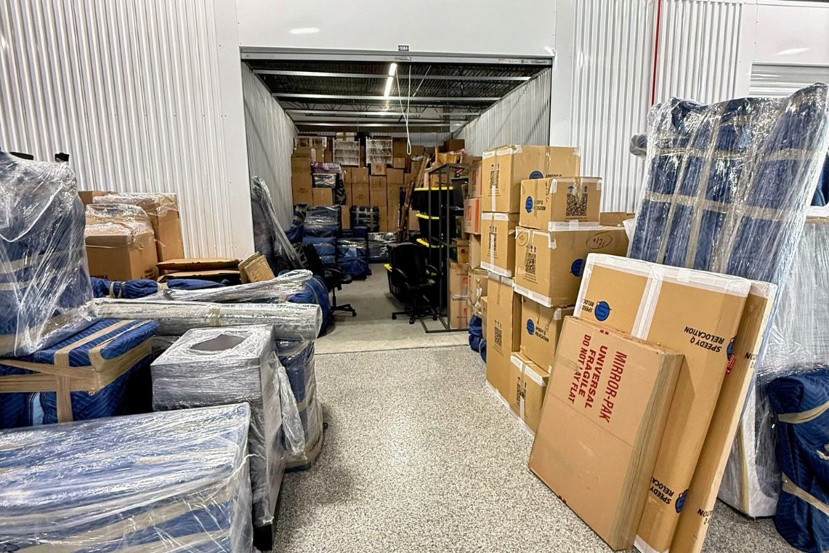 Poseidon Moving storage services